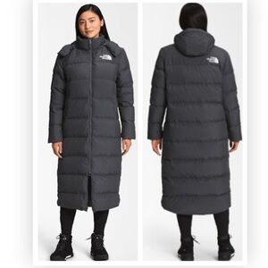 The North Face Triple C Parka Hood 550 Down coat Vanadis Grey NWT $350